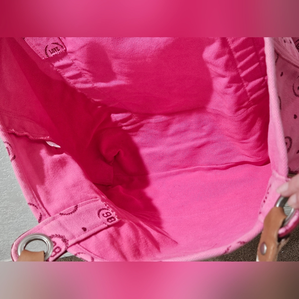 Vintage Victoria's Secret VS PINK Monogram Tote Bag Travel or display - Picture 11 of 11